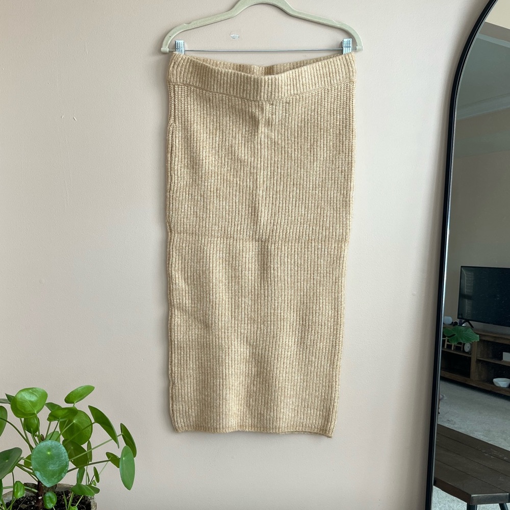 Knit Sweater Skirt